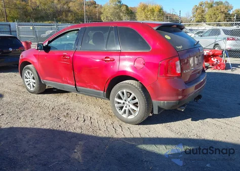 2013 Ford Edge Sel из США, поврежденный, VIN 2FMDK3JC8DBE18831